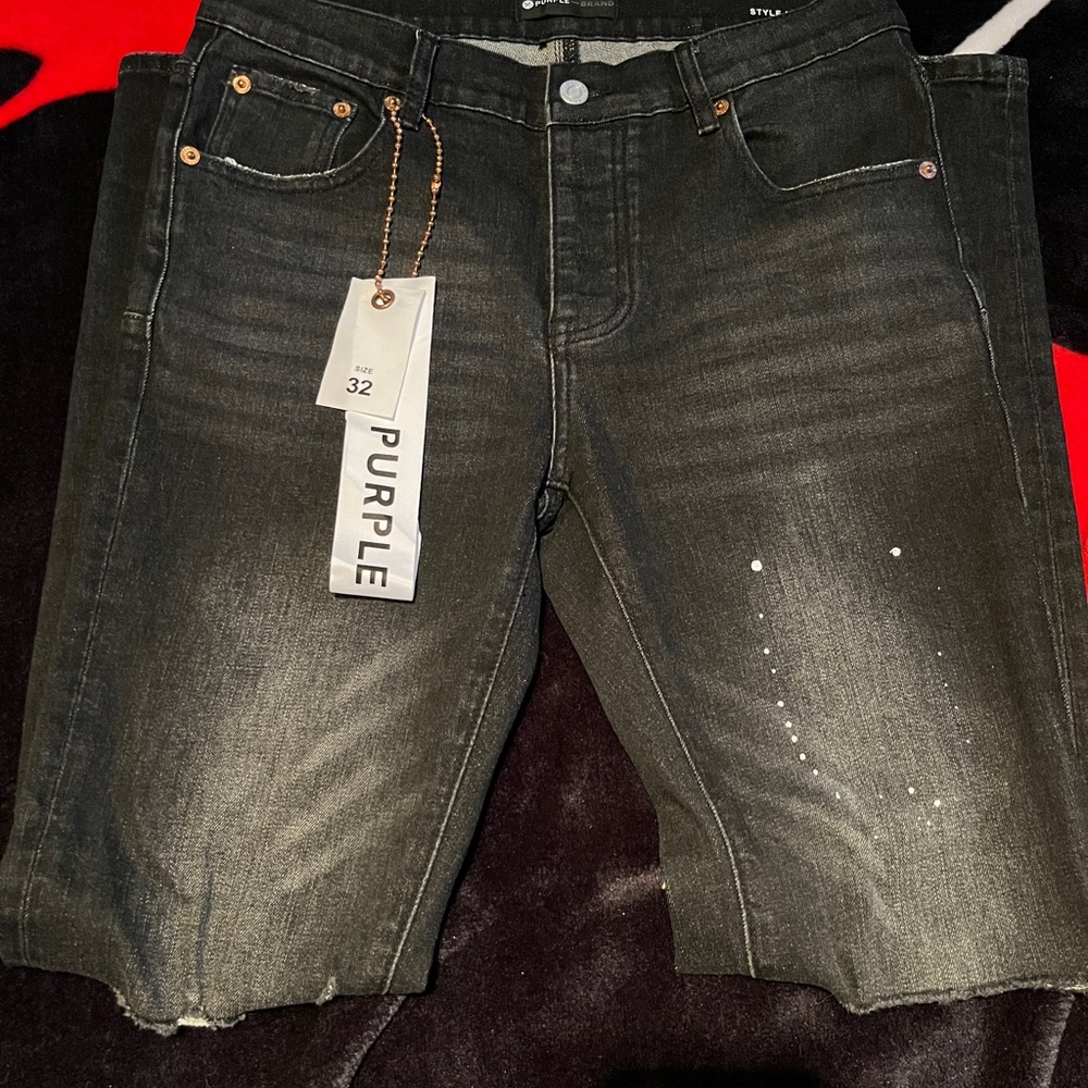 Purple Brand Black Denim Jeans